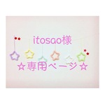 itosao様 専用ページ ウールレター
