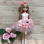 リカちゃんミニドレス 大きなリボン