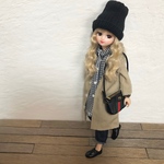 ノースリーブギンガムチェックシャツ＋新色ダメージ加工サルエルパンツ＋ベージュシンプルコート 3点セット