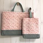 レッスンバッグ&上履き袋 ＊fabric by admi＊