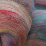 wool batt ウールバッツ　カラフルミックス 53g　メリノウール　#4014