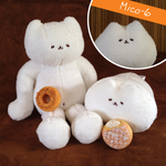 送料込み価格【ぬいぐるみM-6】にゃんことみーこ