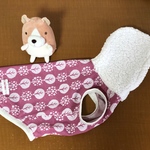 コーギー用パーカー**ｔｒｅｅピンク