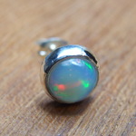 オパールピアス　3　【silver】 