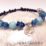 新作＊༅೫海の妖精達の宝石೫༅ 天然石 パワーストーン ブレスレット