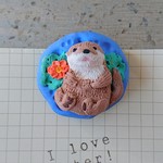 カワウソのマグネット(５)