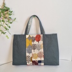 送料込　秋冬大人の大きめトート