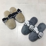  ❤︎jade.roomさま専用❤︎ふわもこリボンファースリッパ 