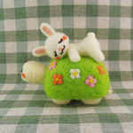 うさぎさんとお花のカメさん