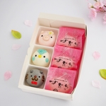 銘菓すだちとお菓子どうぶつ園まんじゅう　6個入箱詰め
