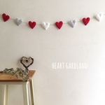 【2月14日まで限定sale10%off】new♡ハートガーランド