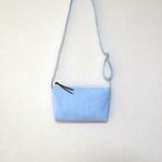 ☆倉敷帆布斜め掛けショルダーバッグmini☆light blue