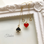 ハート❤️&スペード♠️ピアス （イヤリング）