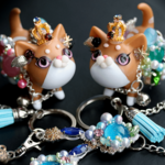 ソリアとオスカー・キャットバッグチャーム