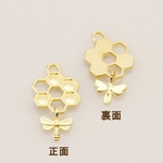 再販♡《10個入り》蜂とハニカムチャーム  