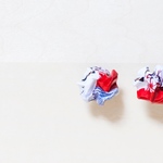 『kusha-kusha』popcornピアス/イヤリング(red)