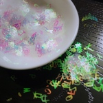 新作　極薄レジン 封入素材343# オーロラ　レジン液   ネイル