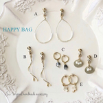 福袋 HAPPY BAG★5点イヤリングセット（ノンホールタイプ）＊送料無料