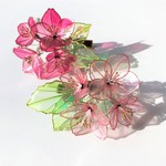 春先取り・２色桜(ヘアコーム・クリップ）