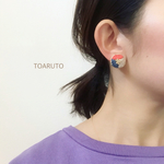 刺繍イヤリング ピアス