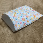ハリネズミ用寝袋♡水色キノコ