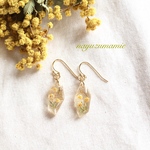 *ミモザレジン*ピアス【851】