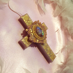 vintage maria cross(パープル)