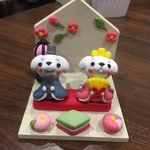 うちの子雛飾り ペットをモデルに製作します