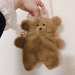 【再販】🐻もこもこ*くまさん*ポシェット