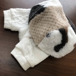牛さん柄ラグランパーカー(完成品)