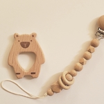 おしゃぶりホルダー (all wood＋ring)