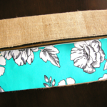 Jute✖flower クラッチ