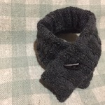 【オビツ11サイズ】スヌード（ダークグレー）