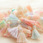 特集掲載♡再販×５5♡１０個♡ほっこりカラーのミニタッセルセット♡