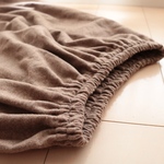 * ラプセニ *　秋冬　ウールフラノのギャザースカート　キャメル