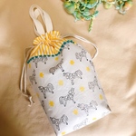 nsさまオーダー品☆ admiの木馬柄☆大きな保冷バッグ