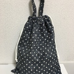 持ち手巾着 約37×30 