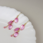 「河津桜のはなびら」ピアス／イヤリング