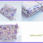 Ｓさまご予約品　LIBERTY　Theo セオ　B(パステル系)　ビニコのクリアminiポーチほか