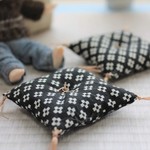 2個Set！ミニチュア☆座布団【六】オビツ11にぴったり
