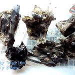 ✅ 処分品 中1個 スモーキークォーツクラスター 原石 標本 別名：煙水晶クラスター
