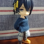 腰巻き風チェックシャツBBu