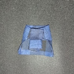 腰巻き風チェックシャツB1