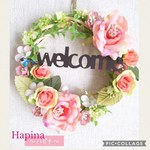 2019年新作♪華やかな春リース (造花)