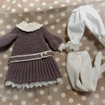 ※お取り置き中※ 1/6サイズ レース糸のお洋服 「恋慕」