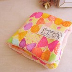 再販*８重ガーゼ大判ハンカチ*colorfulチョウチョウ
