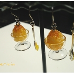爽やかレモン..♪*ﾟひんやりカキ氷　ピアス