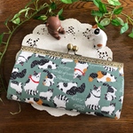 長財布☆おすまし猫ちゃん☆グリーン☆受注製作