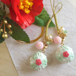 和菓子♡｢初正月｣ストラップ♡薄桃色