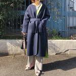 (再販)neo  coat(ネイビー×ライム)